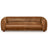 Mila Modern Brown Genuine Leather Sofa - Ashcroft Furniture