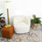 Mina White Boucle Swivel Chair - Ashcroft Furniture