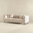 Nora 3-Seater Velvet Sofa | Minimalist Nordic Design with Solid Wood Base | Ashcroft Imports Furniture