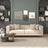 Nora 3-Seater Velvet Sofa | Minimalist Nordic Design with Solid Wood Base | Ashcroft Imports Furniture