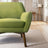 Panom Mid-Century Modern Velvet Armchair - Ashcroft Furniture