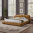Roswell Vegan Leather Upholstered Platform Bed - Ashcroft Furniture