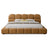 Roswell Vegan Leather Upholstered Platform Bed - Ashcroft Furniture
