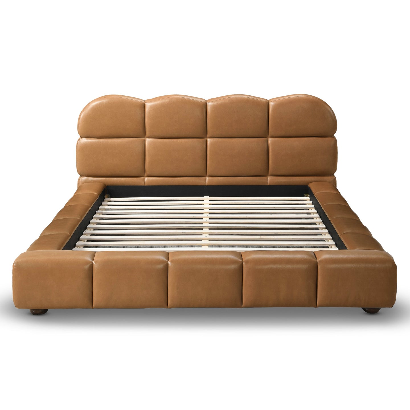 Roswell Luxurious Queen Size Platform Bed - Ashcroft Furniture