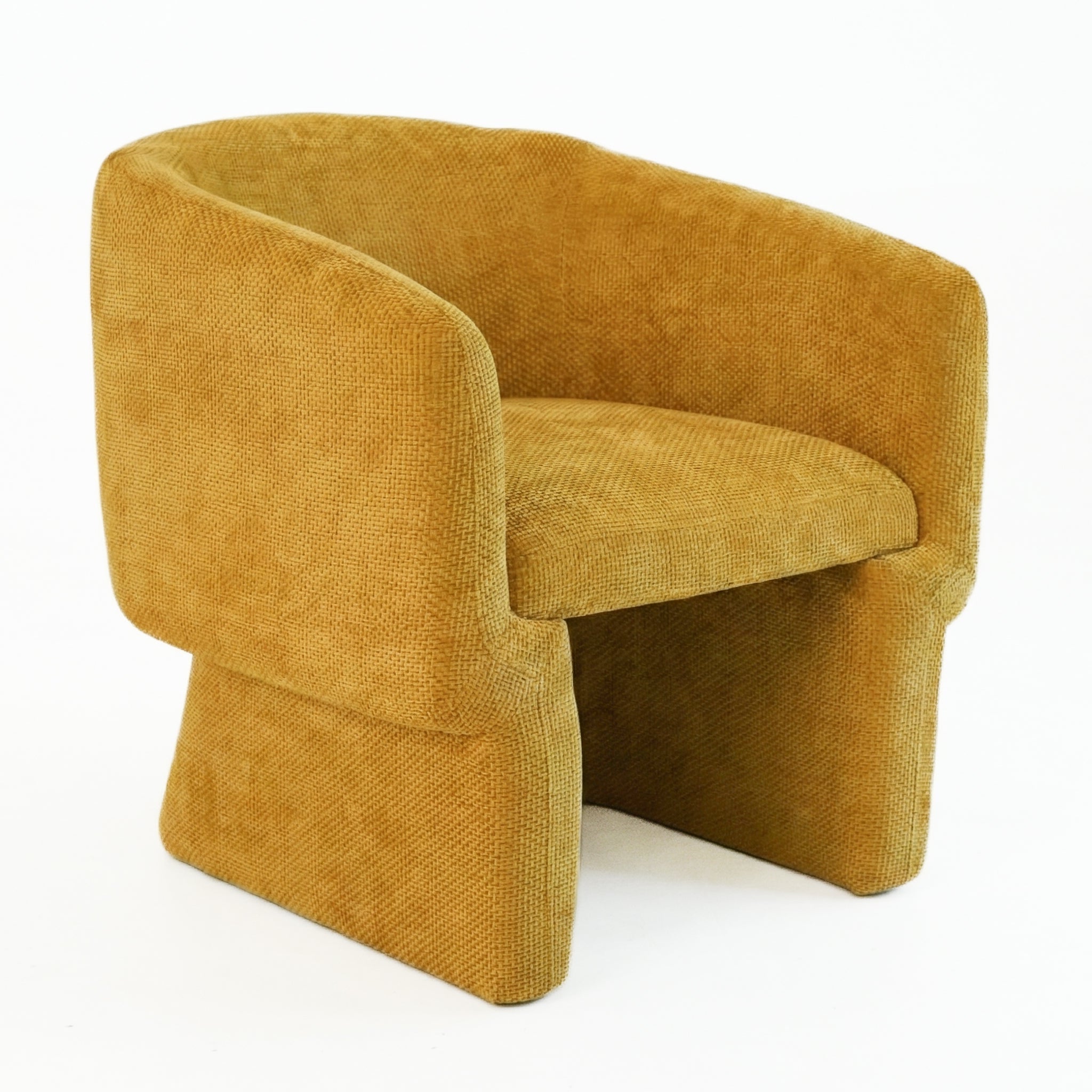 Wichita Contemporary No-Assembly Lounge Chair with Chenille Upholstery - Ashcroft Imports Furniture
