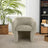 Wichita Contemporary No-Assembly Lounge Chair with Chenille Upholstery - Ashcroft Imports Furniture