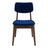 Carlos Mid-Century Modern Velvet Dining Chairs | Solid Wood &amp; Split Back Design | Ashcroft Imports Furniture