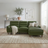 Clarion 3-Seater Genuine Leather Sectional Sofa with Right-Facing Chaise | Ashcroft Imports Furniture