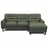 Clarion 3-Seater Genuine Leather Sectional Sofa with Right-Facing Chaise | Ashcroft Imports Furniture