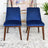 Clove Mid-Century Modern Dining Chair | Solid Wood Frame Tapered Legs | Ashcroft Imports Furniture