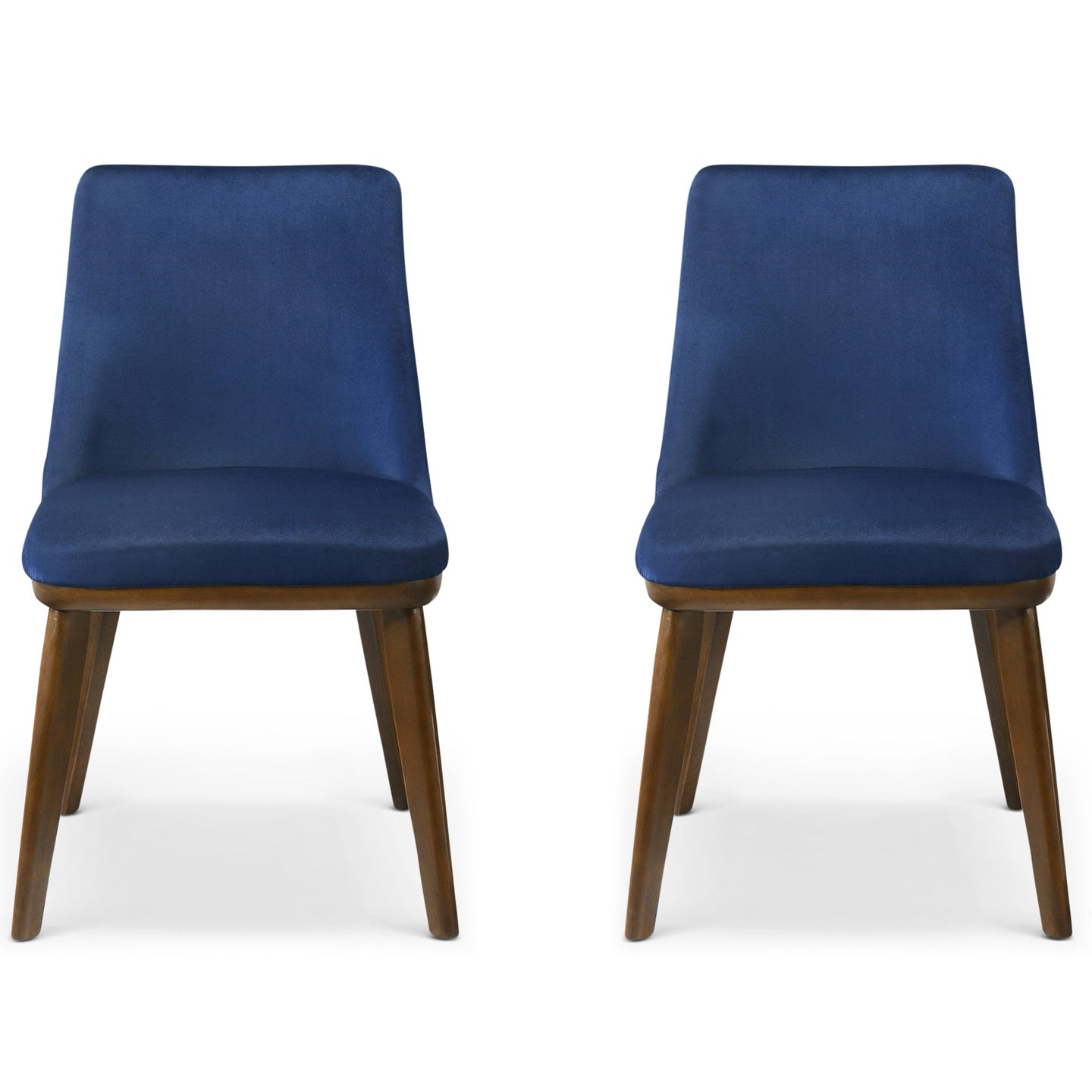 Clove Mid-Century Modern Dining Chair | Solid Wood Frame Tapered Legs | Ashcroft Imports Furniture