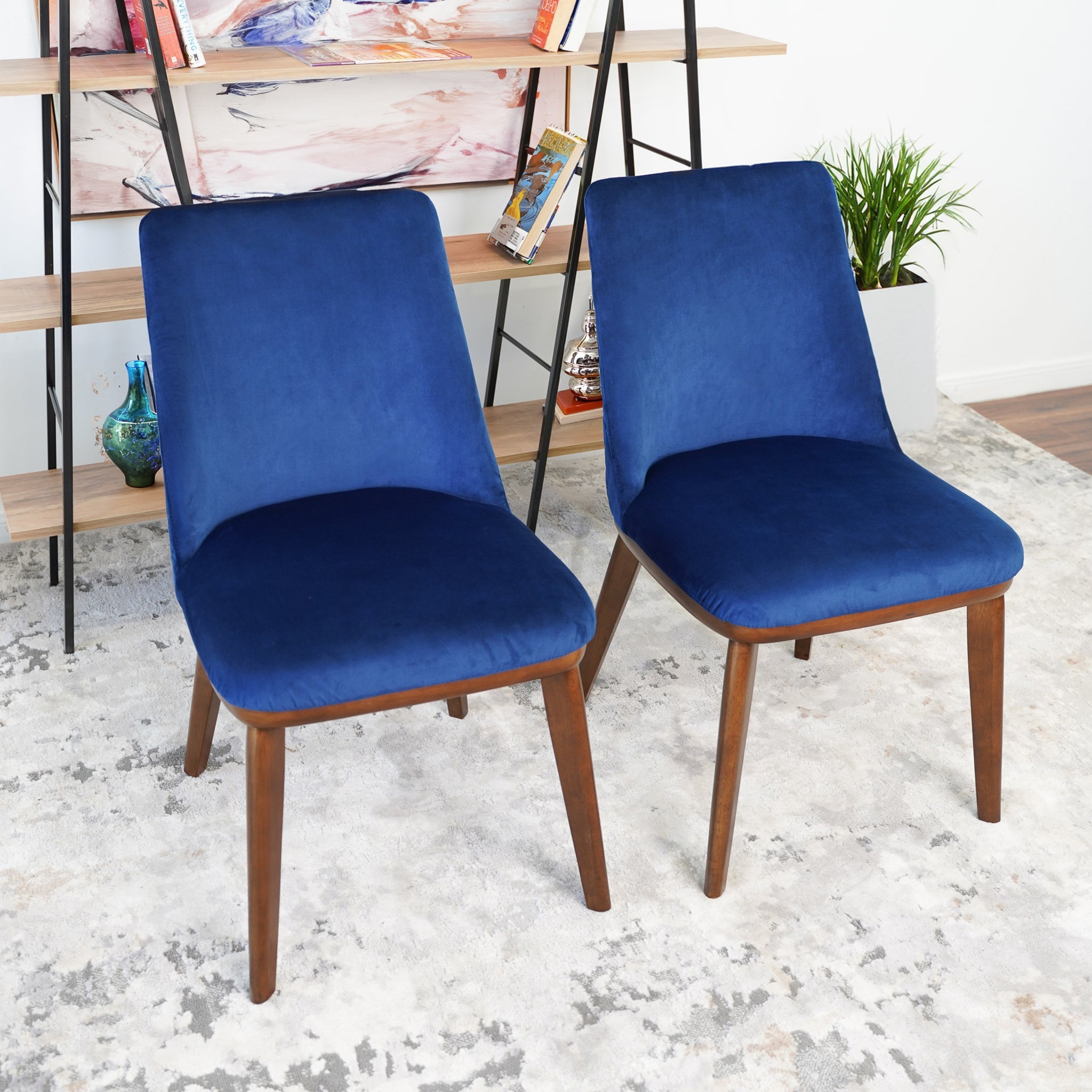 Clove Mid-Century Modern Dining Chair | Solid Wood Frame Tapered Legs | Ashcroft Imports Furniture