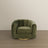 Cosey Mid-Century Modern Swivel Chair with Gold Base | Ashcroft Imports Furniture