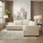 Glander Modern Sectional | Top-Grain Leather & Pocket Spring Support | Ashcroft Imports Furniture
