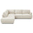 Glander Modern Sectional | Top-Grain Leather & Pocket Spring Support | Ashcroft Imports Furniture