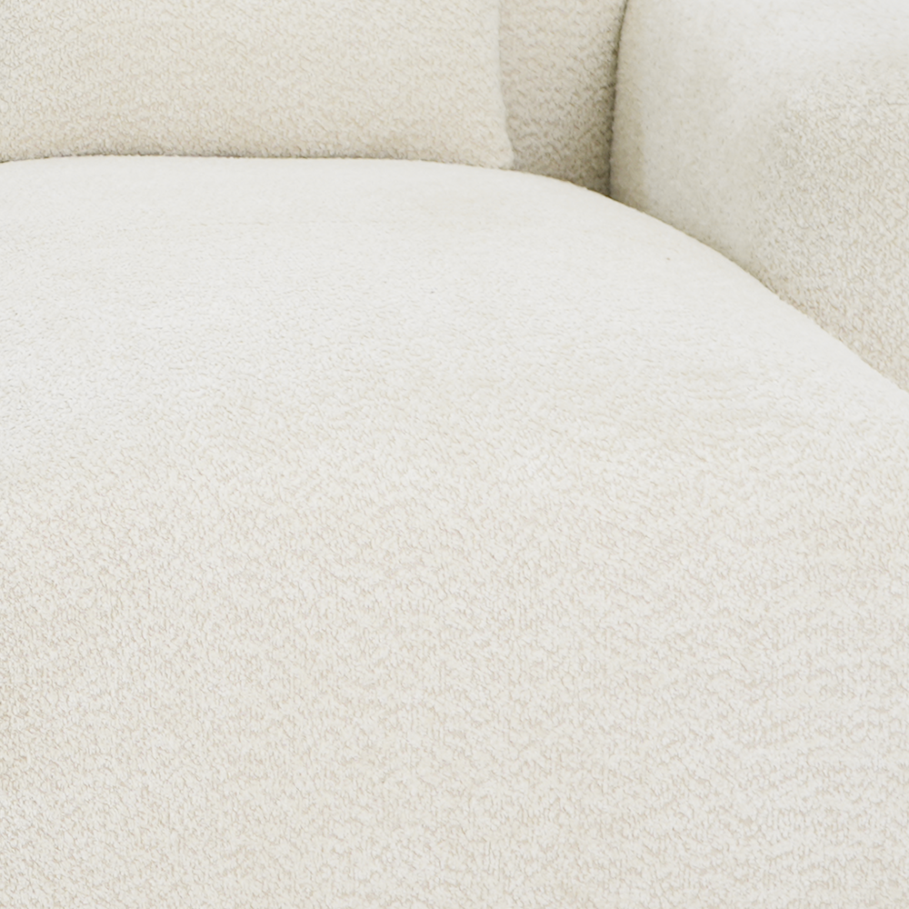 Haledon Family-Size Boucle Sectional with Chaise & Easy Clean | Ashcroft Imports Furniture