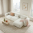 Haledon Family-Size Boucle Sectional with Chaise & Easy Clean | Ashcroft Imports Furniture