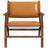 Hendrix Antique Tan Genuine Leather Arm Chair | Ashcroft Imports Furniture