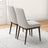 Kate Modern Dining Chair | Walnut Solid Wood Fabric Upholstery | Ashcroft Imports Furniture