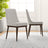 Kate Modern Dining Chair | Walnut Solid Wood Fabric Upholstery | Ashcroft Imports Furniture