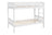 BB11 Twin/Twin Bunk Bed White