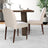 Capri Modern Dining Chair | Fashionable Performance Fabric & Solid Wood Frame | Ashcroft Imports Furniture