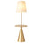Celestial Modern Floor Lamp with Brass Accent Table | Ashcroft Imports Furniture