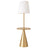 Celestial Modern Floor Lamp with Brass Accent Table | Ashcroft Imports Furniture