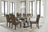Ashley D581-26 Table and 6 Chairs Set