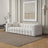 Eden Modern Tufted Chesterfield Cream Boucle Sofa