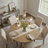 Elegance Chandelier | Golden Brass Finish & Water Glass Shades