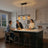 Elysian Three Lights Island Lamp | Natural Rattan & Farmhouse Chain