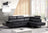 Moderno - Sectional (Black)