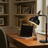 GlowLite Table Lamp | Matte Black Metal & Cone Shade