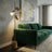 Harmony Brassed Gold Floor Lamp | 3-Light Adjustable Tree Lamp with Weighted Base