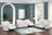 Heaven - White 3pc Reclining Set