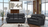 Tiffany Black - 2PC or 3PC Living Room Set
