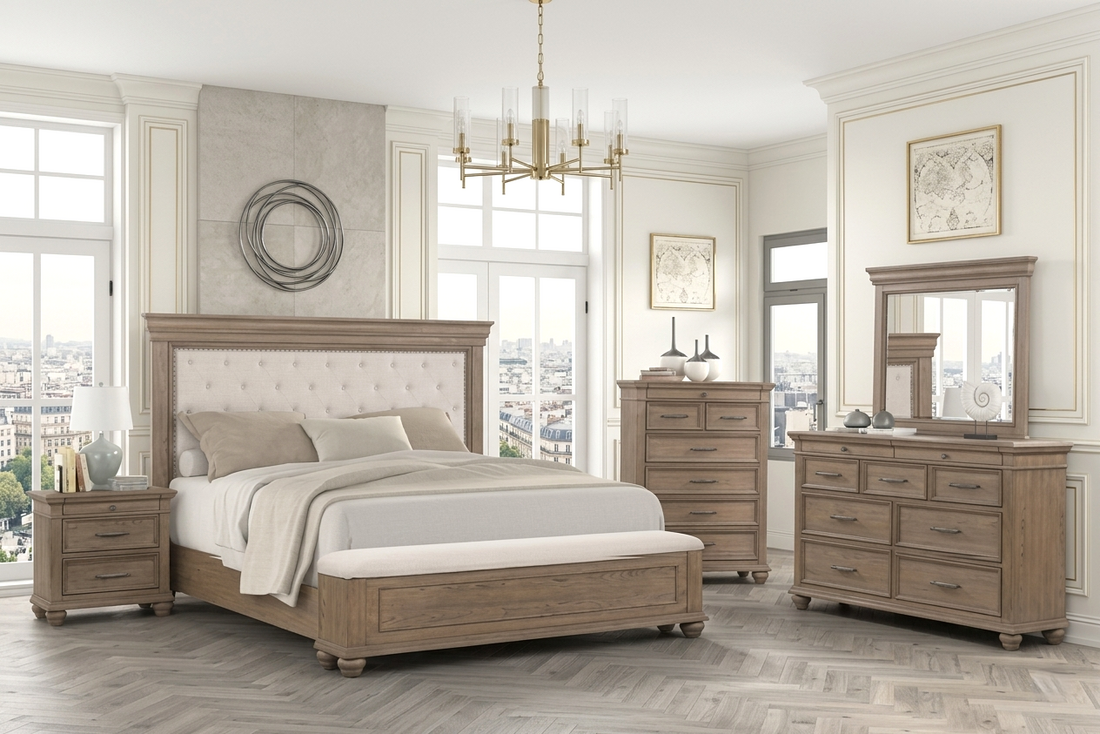 NASHVILLE - 4pc Bedroom Set - Queen, King