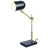 Lumora Table Lamp | Adjustable Black & Gold Desk Lighting