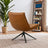 Oakland Cognac Vegan Leather Swivel Chair - Ashcroft Furniture