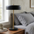 Obni Table Lamp | Black Outer and White Inner