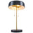 Obni Table Lamp | Black Outer and White Inner