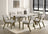 Parker10 - (GENUINE MARBLE) Table & 6-Chairs **NEW ARRIVAL **