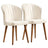 Parsons Beige Velvet Dining Chair - Set of 2