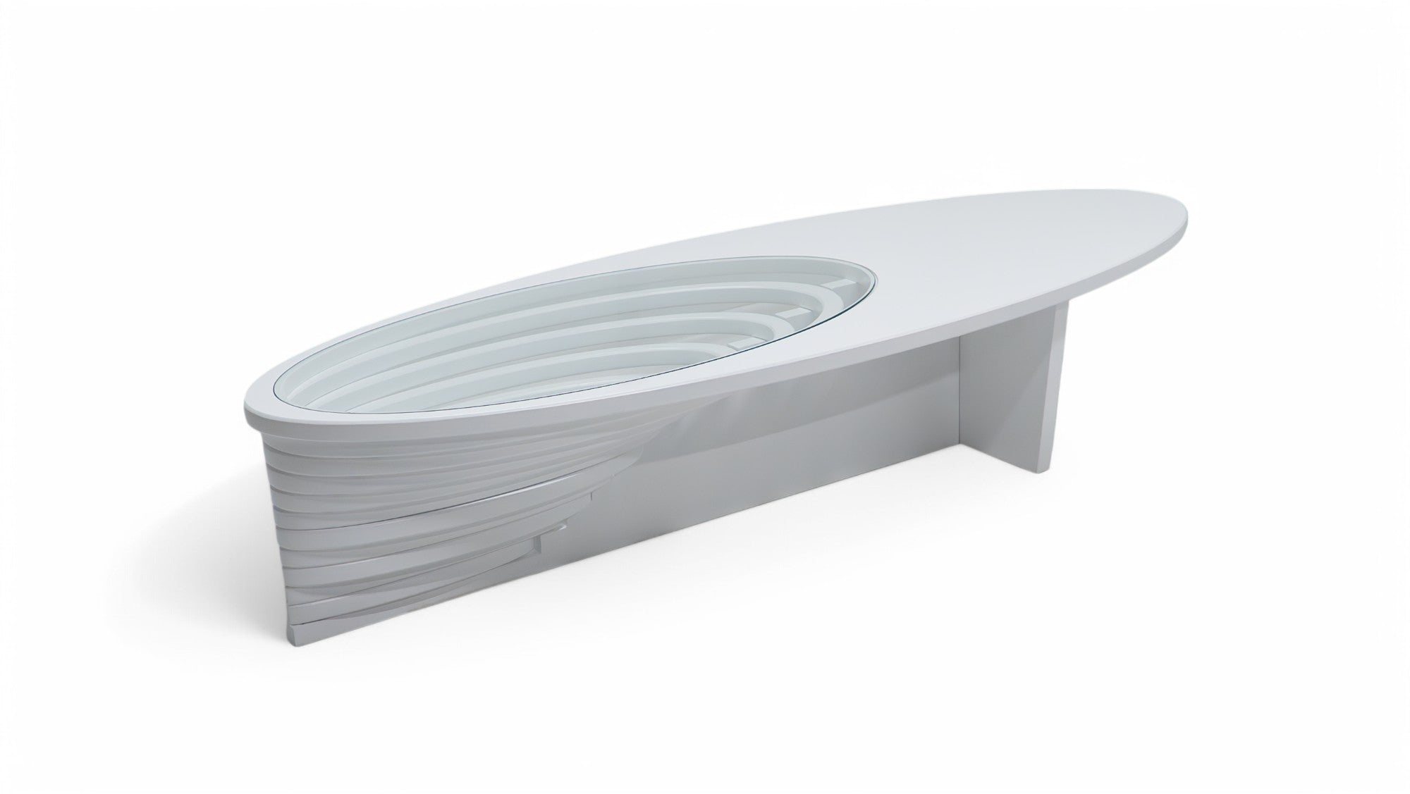 133 White Coffee Table