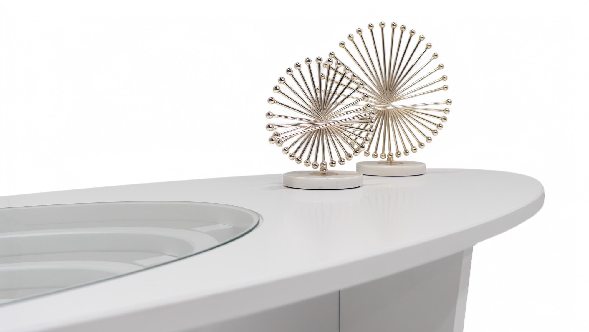 133 White Coffee Table