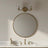 Regal Double Light Vanity | Satin Brass & Clear Ribbed Glass