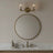 Regal Double Light Vanity | Satin Brass & Clear Ribbed Glass