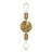 Reverie Double Lights Wall Sconce | Sleek & Symmetrical Modern Lighting