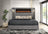 Romance2 Gray Platform Bed - Queen, King